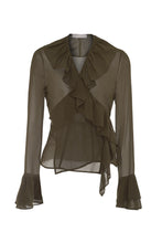 Load image into Gallery viewer, Flamenco Silk Wrap Shirt