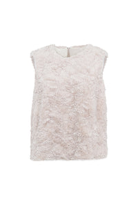 Simili Fur Tank Top Beige, Archive